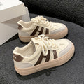 Niche style original design thick solewhite shoes women's 2025spring & fallnew arrival german training shoes retro sneakers sports casual shoes