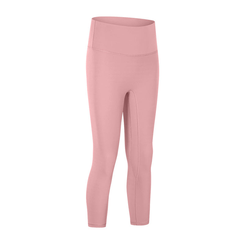 Spring/summer new arrivals: seamless, barely-there yoga capris - high-waisted, butt-lifting, slimming workout leggings for women (dl065)