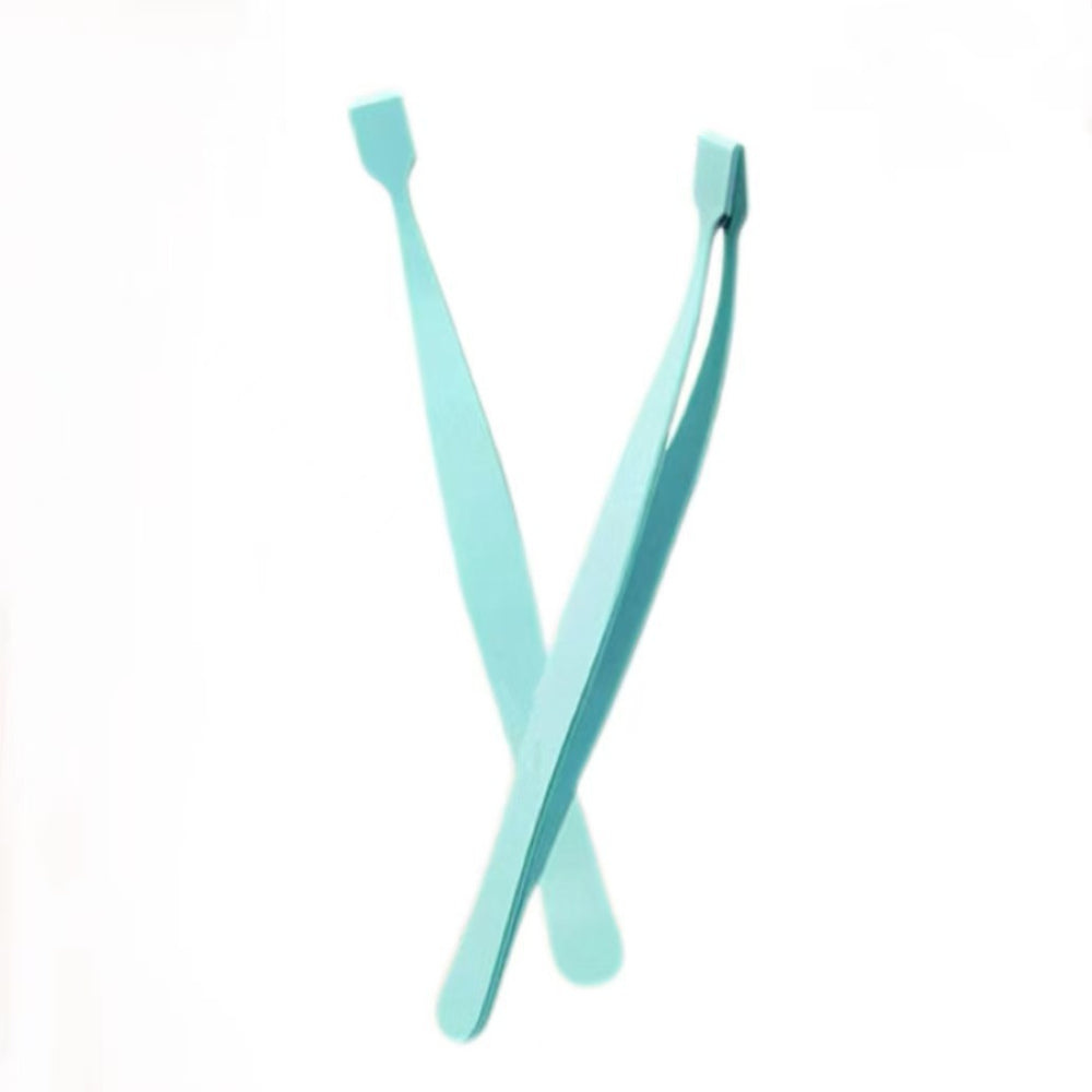 New arrival: bestselling flat-head tweezers for lower lashes - beginner-friendly false eyelash tweezers, precision, high accuracy, portable, tiktok trending