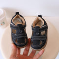 Baby shoes summernew arrivalgirl toe-cap sandals functional shoes easiest for matchboys soft bottom toe-cap anti-kick toddler shoes