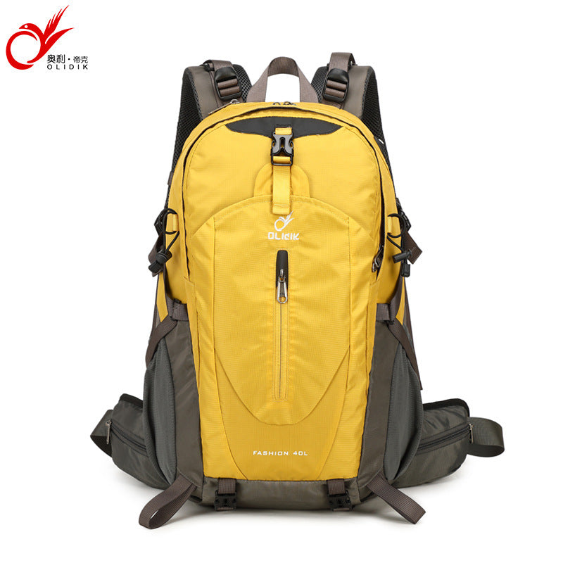 Outdoor professional mountaineering bag men's large capacity multi-functional hiking backpack women's light sports and leisure travel backpack