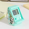 Pocket mini tetris game console arcade mini keychain pendant creative stationery gift export goods