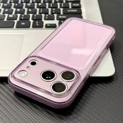 Dopamine bump translucent large window case - instantly transform your iphone 18 pro into a minimalist air cushion iphone 17 style