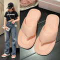 Inscasual flip-flops for women summeroutwear indoor soft bottomnon-slip beach flip-flops eva sandals trendy