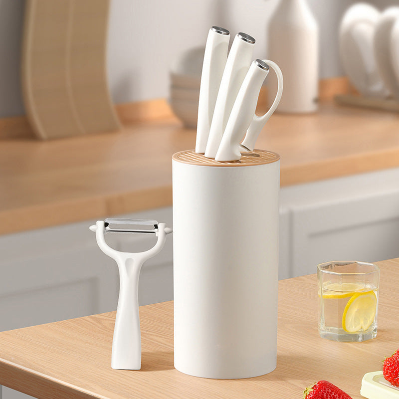 Baby food knife, meat slicing knife, women's special kitchen knife, kitchen knife holder suitfor homepopular fruit knife