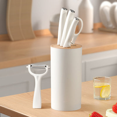 Baby food knife, meat slicing knife, women's special kitchen knife, kitchen knife holder suitfor homepopular fruit knife