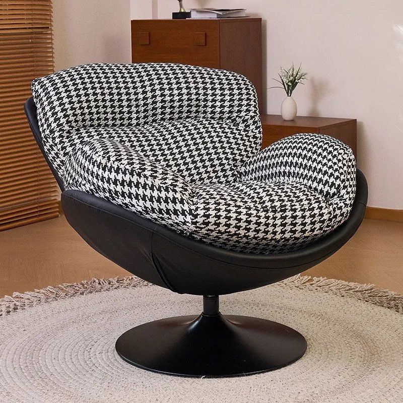 Eggshell rocking chair for adults, can lie down and sleep, sofa chair, balcony bedroom, single sofa, for home living room, lazy sofa