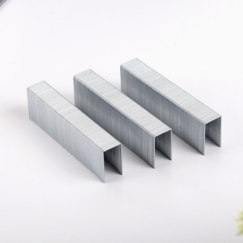 Deli Thick Layer Staples 0014 Office Financial Binding Staples, 1000 pieces/box for heavy staplers