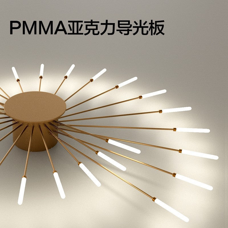 The living room is beautiful and has a high value. Modern smart smoke lamp dimming, living room Nordic style, bedroom, study ceiling chandelier.