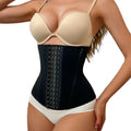 Tummy control & waist shaper - 12 steel bone support - breathable & tightening sports waist trainer - mesh fabric shaping corset
