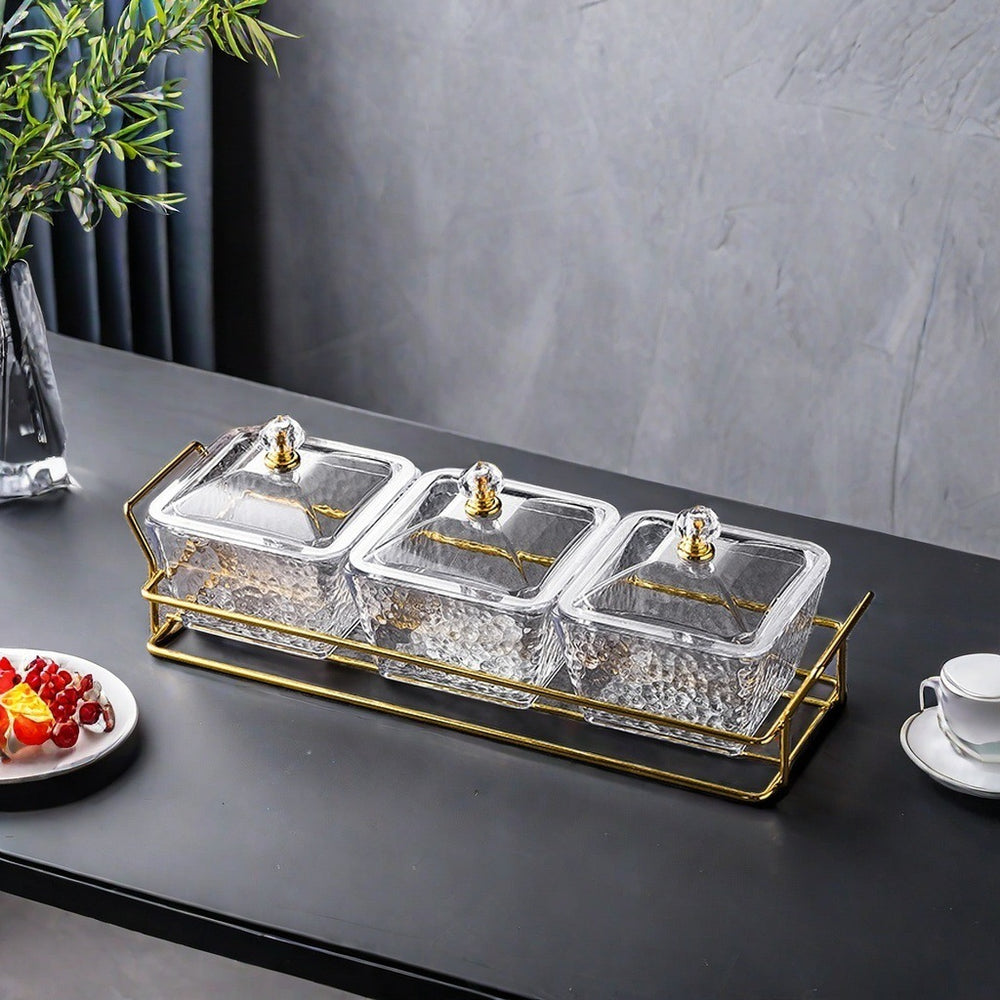 Nordic light luxury plastic beauty salon fruit snack plate snack tea snack sugar ktv dried fruit plate high appearance storage