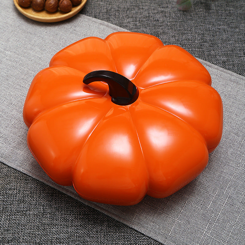 Guofeng Candy Box Snack Storage Box with Lid Creative Grid Box Living Room Chinese New Year Household Dried Fruit Box Nut Plate