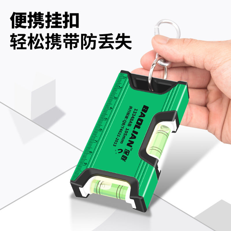 Baolian level high-precision with strong magnetic compass small mini multi-function level aluminum alloy level level