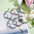 Xiaoxiangfeng braided watch girls bracelet watch nicheaccessible luxuryinschiceasiest for matchcamellia beaded watch