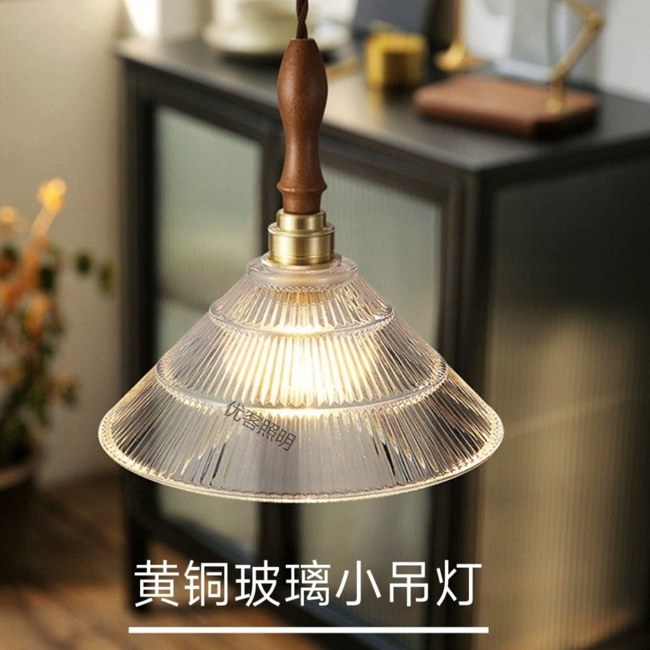 Wabi Sand Nordic simple restaurant bar creative bedside Japanese banquet style retro chandelier high-end household chandelier