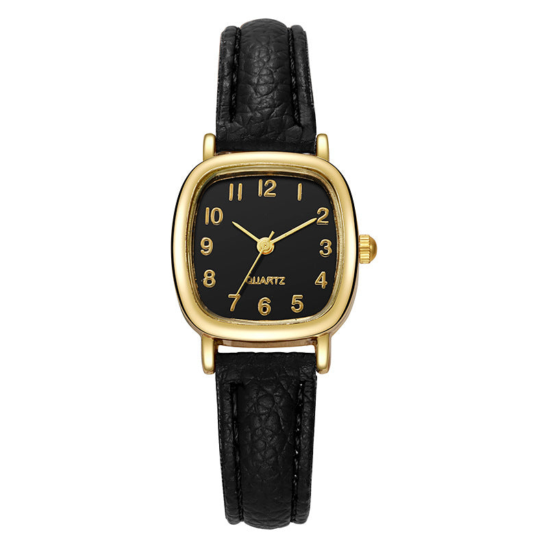 Exportins style k-stylepopular belt casual women's watch student elegant fashion quartz watch