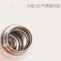 Bao hui children's insulated sippy cup - dual-use baby water bottle for on-the-go students - stainless steel, drop-proof water bottle