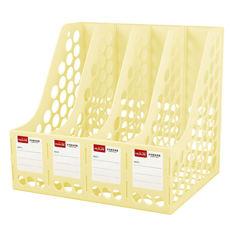 Desktop File Shelf Bookstand Desk File Shelf File Frame File Basket Data Shelf File Storage Box