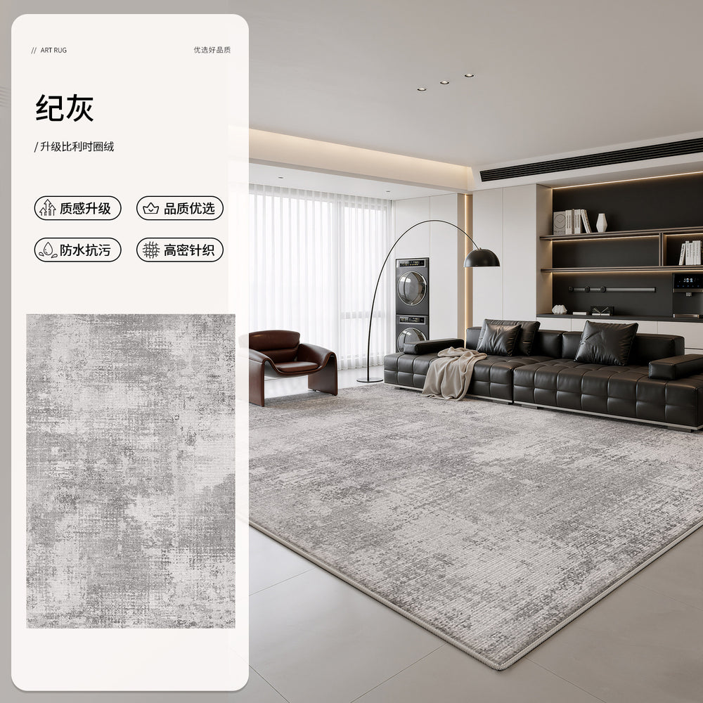 Italian minimalist carpet living room new arrival modern casualaccessible luxuryclassy waterproof and anti-fouling for home bedroom bedside blanket