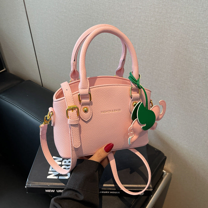 Foreign trade advanced sense small bag women's summer 2025 new Korean version ins messenger bag fashion portable bucket bag