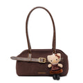 Retro bag for women, large capacity, 2025 new autumn and winter, versatile, fashionable, textured shoulder bag, work clothing, armpit bag