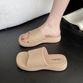 hot-selling 2026 new women's slippers, summer outdoor wear, thick-soled, non-slip, fashionable and versatile sandals, women's export