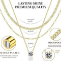 new arrivalins style multi-layered necklace european and american fashionniche stylestylish cuban chain clavicle chain for women
