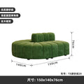 150cm long (matcha color frosted velvet)