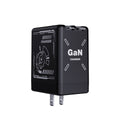 120w gan charger with retractable type-c cable, compatible with apple 17 and huawei fast charging