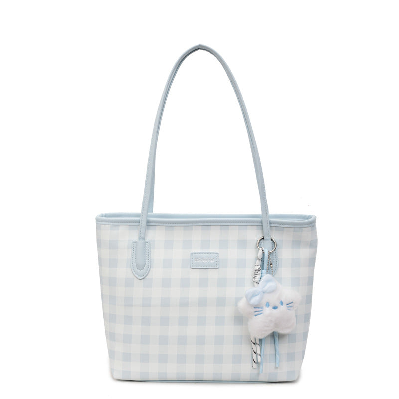 Cross-border 2025 New Fashion Versatile Shoulder Bag Premium Niche Design Casual Simple Large Capacity Tote Bag