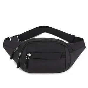 Fanny pack men's multi-functional new women's waterproof ins messenger bag small tide fashion construction site work student Korean version of sports