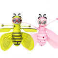 Hot selling feitian doll little bee sensor aircraft new and unique toys rechargeable smart suspension factory direct sales