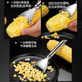 430 stainless steel corn stripper - household kitchen corn peeler, convenient corn kernel remover, kernel separator, corn stripper