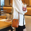 Cowhide small bag crossbody bag for women 2025new arrivalpopulareasiest for match mobile phone bag for women niche styleclassy shoulder bag trendy