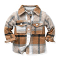 Export children's clothing boys multi-color patchwork plaid shirt long sleeves preppy style autumnew arrivalspring & fallkidstops