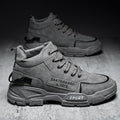 Boots men's high top 2025 new fleece-lined snow boots heattech men's shoes workwear cotton shoes winter boots wholesale