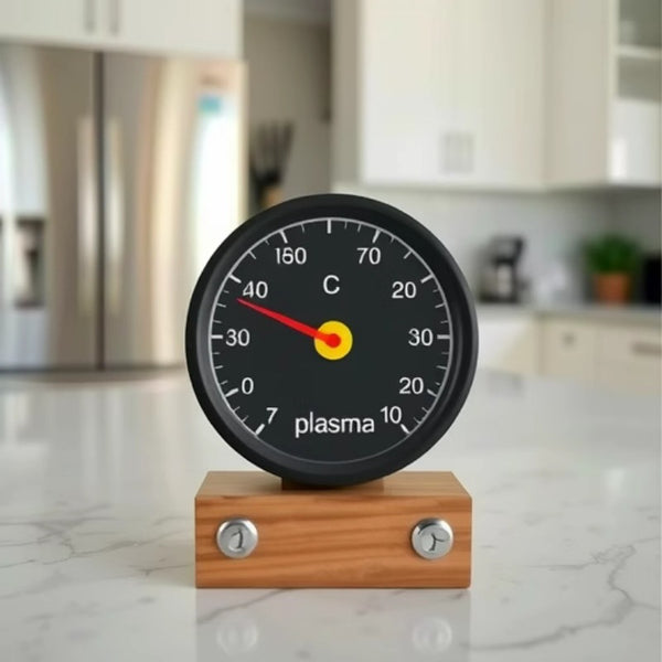 Foreign trade export 2mm thickness aluminum thermometer hygrometer, dry steam room, sweat room, sauna room accessories