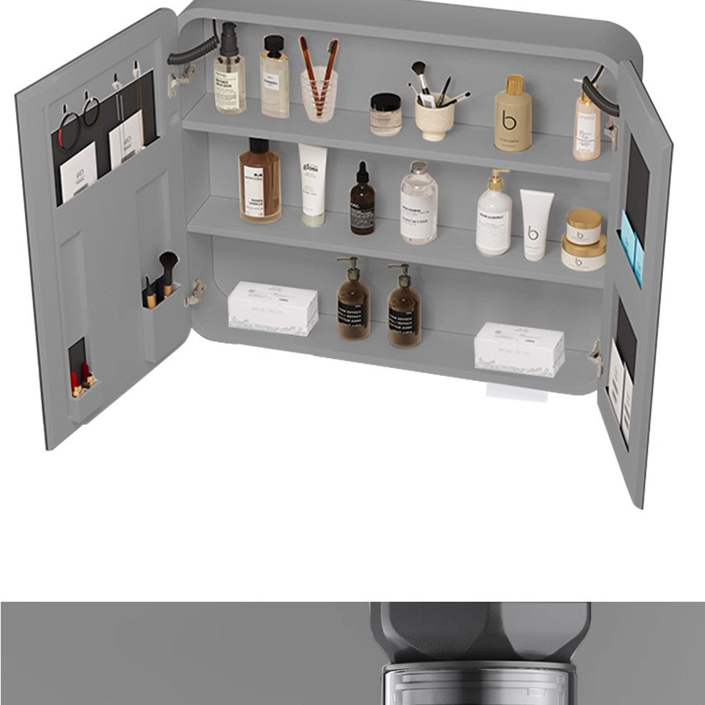 Bathroom cabinet ceramic all-in-one basin sanitary for home wash basin wash basin combination honeycomb aluminum storage j mirror