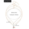 Mermaid necklace wholesale cross-border simple jewelry female niche accessible luxury stacked design sugar cube clavicle chain combination