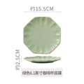 6inch plate-green