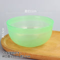 Bowl no. 5 translucent green