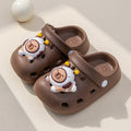 Eva squishy sandals for boys and girls - cartoon design, thick sole, non-slip, perfect for summer outdoor wear