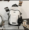 New large capacity backpack - graffiti casual backpack for middle school, high school, and college students - printed colorful school bag