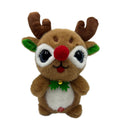 Santa claus plush toy reindeer stuffed animal girl's sleeping pillow doll christmas gift wholesale