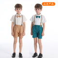 Boys' summer outfit: trendy, stylish, and fashionable new arrivals for young boys. casual short-sleeve sets for kids, chic summer clothing for children