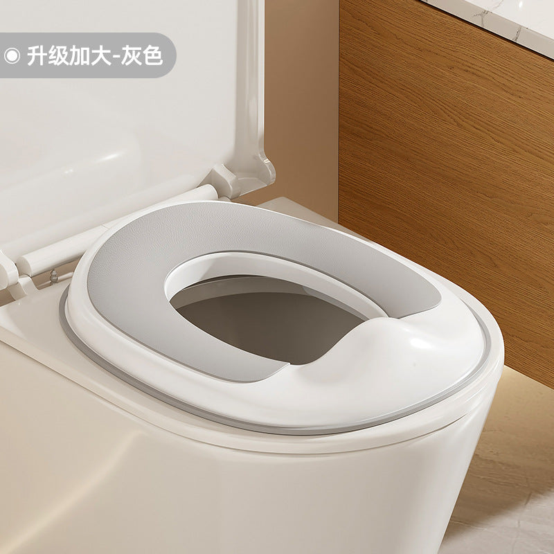 Kids toilet seat, children's toilet seat, toilet seat, men's and women's baby neutral splash-proof portable toilet handy gadget