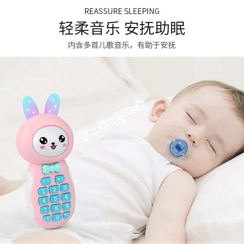 Baby toys 0-6 years old early education musical phone face-changing story machine for boys and girls - children's educational big brother big 5