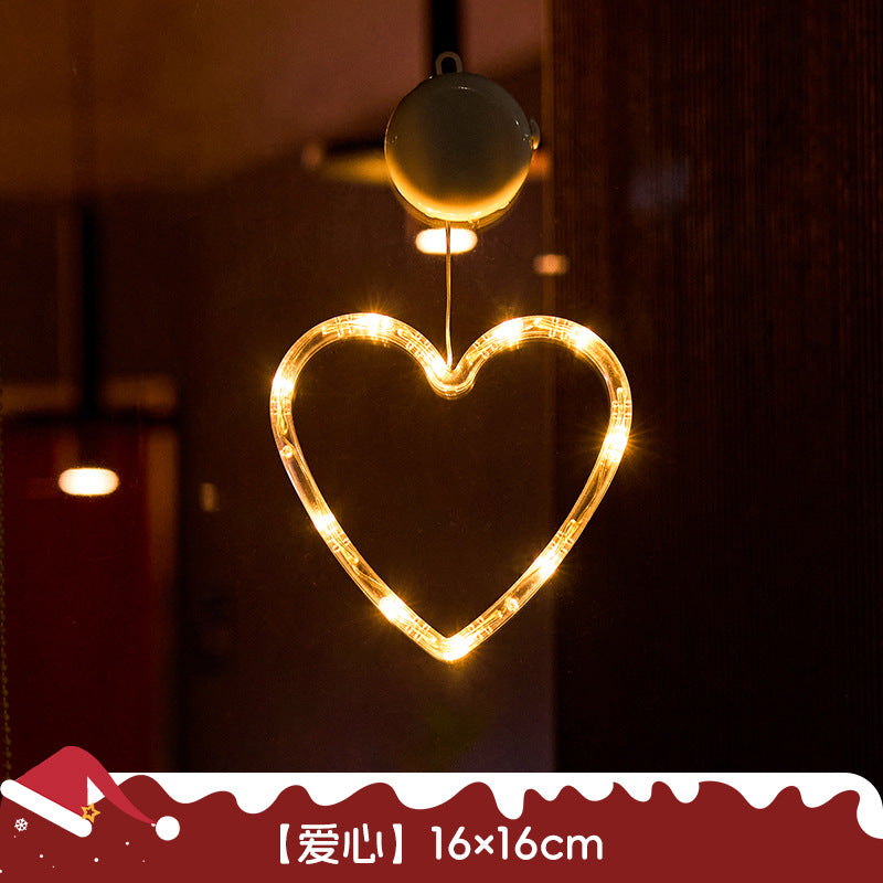 Christmas Arrangement Festive Supplies Ornaments Pendants Holy Day Lighting Atmosphere LED Lights Pendants Christmas Eve