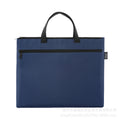 A4 oxford cloth document bag - canvas briefcase for men, student portfolio, conference bag, business document bag - custom logo available