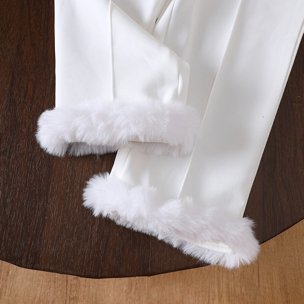 export children's clothing, new products for children, girls, spring, fall and winter, lapel outwearpantssuit